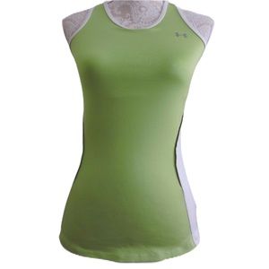 Under Armour Heat Gear Tank Top Zip Pocket M